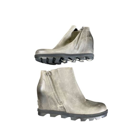 Sorel Women's Joan of Arctic Wedge II Zip ankle boots - Picture 3 of 6